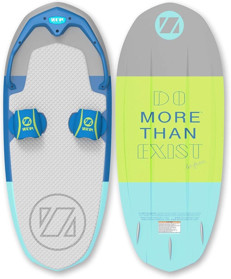 All-in-One Performance Board with Tow Hook, Trainer Board, Wakeboard, Kneeboard and Water Skis for Water Sports, Boating